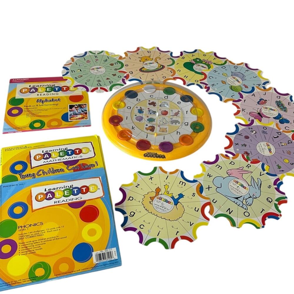 Usborne Learning Pallets Reading, Math & Alphabet Level 1 Kindergarten